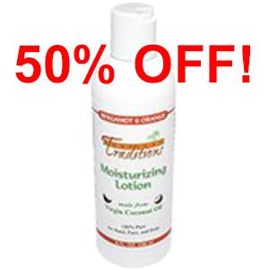 Moisturizing Lotion - 8 oz - Bergamot and Orange
