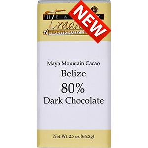 80% Dark-Belize Chocolate – 2.3 oz